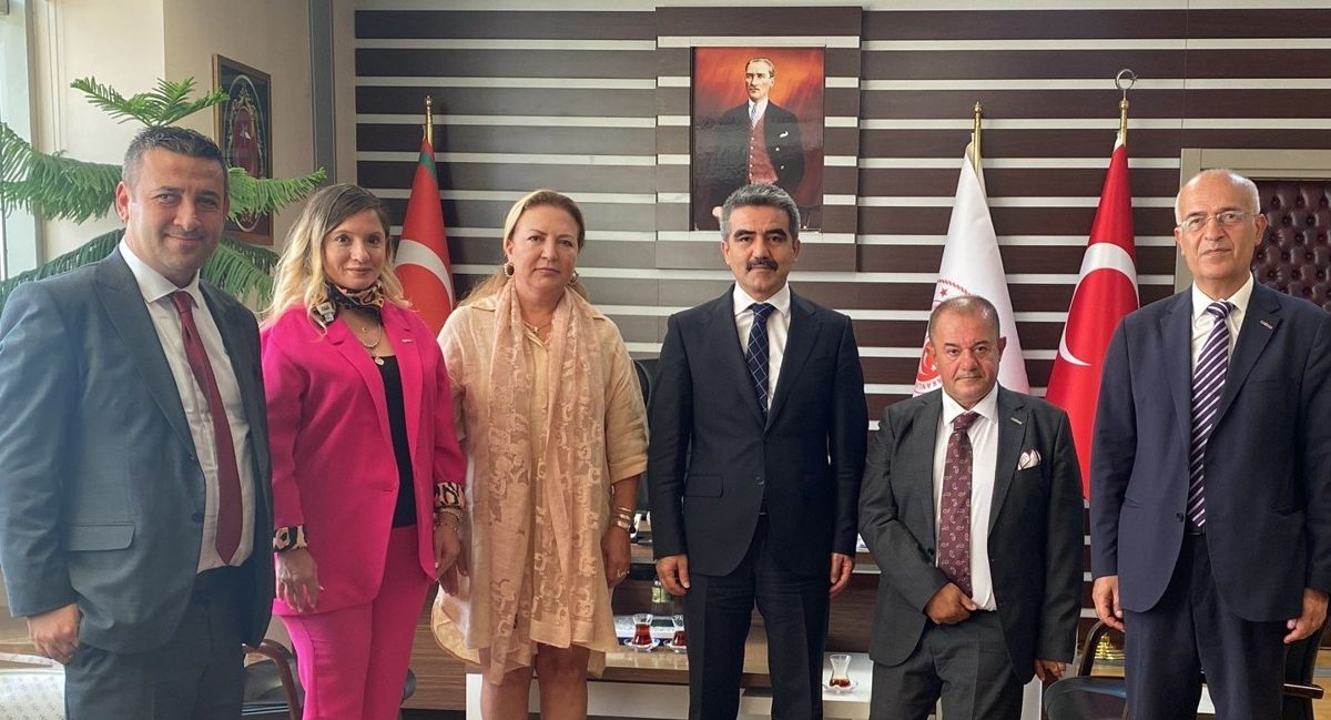 TİCARET BAKANLIĞI GÜMRÜKLER GENEL MÜDÜRÜ MUSTAFA GÜMÜŞ’E ZİYARET GERÇEKLEŞTİRİLDİ